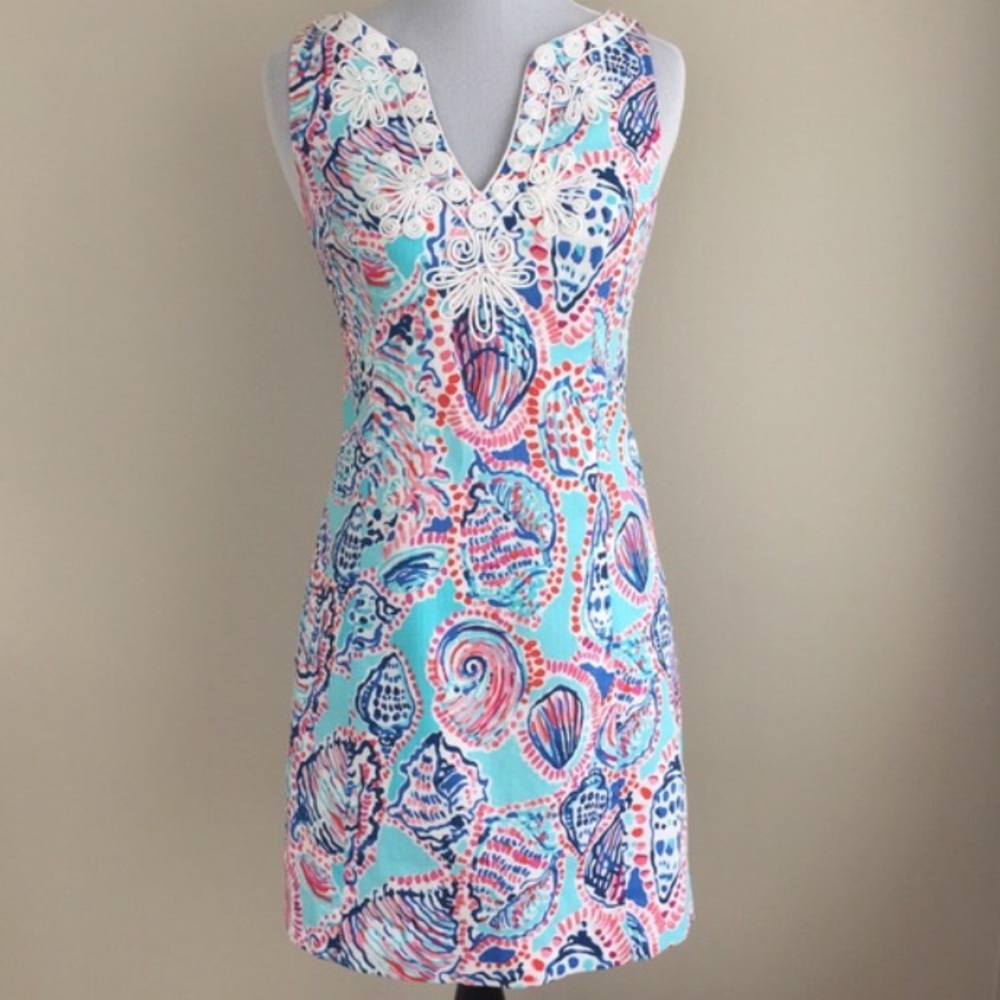 Lilly Pulitzer Gabby Shift - Shell Me About It